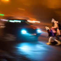 Car almost hits Pedestrians Car almost hits Pedestrians