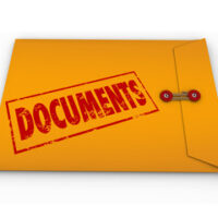 Confidential documents sealed in a manilla envelope Confidential documents sealed in a manilla envelope