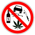 srr135 SignRoundRed - german - Verbotszeichen: Das Autofahren unter Einfluss von Drogen oder Alkohol ist verboten / english - prohibition / driving while affected by drugs or alcohol - xxl g5029 srr135 SignRoundRed - german - Verbotszeichen: Das Autofahren unter Einfluss von Drogen oder Alkohol ist verboten / english - prohibition / driving while affected by drugs or alcohol - xxl g5029